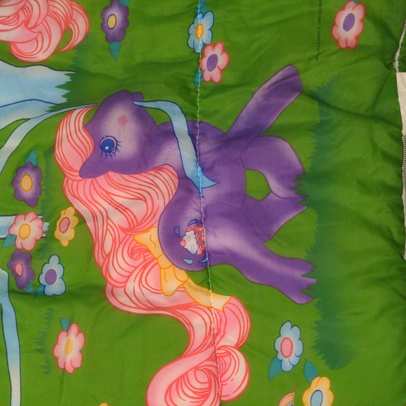 Vintage VTG My Little Pony Sleeping Bag Maypole 1988 - Picture 16 of 17